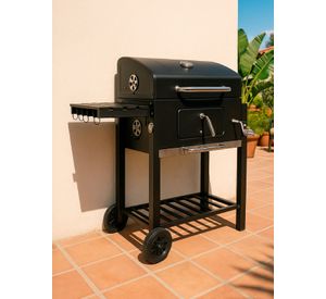 Parrilla a Carbón 108x115x57 cm Pro Bandeja Lateral