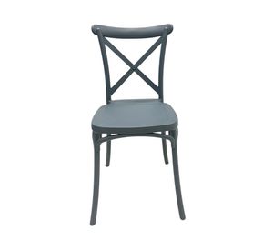 Silla apilable Deco Copenhagen azul