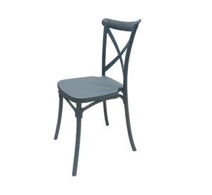 Silla apilable Deco Copenhagen azul