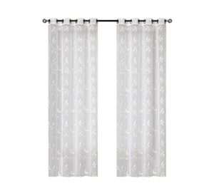 Velo bordado Flores Alicia 140x220 cm