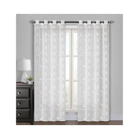 Velo bordado Flores Alicia 140x220 cm