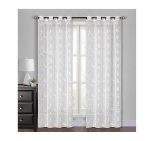 Velo bordado Flores Alicia 140x220 cm