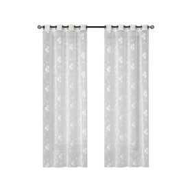 Velo bordado Sofia 220x140 cm crudo