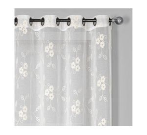 Velo bordado Sofia 220x140 cm crudo