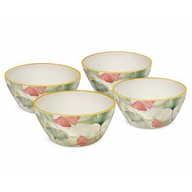 Plato Summer-Gingko diseño 12 piezas