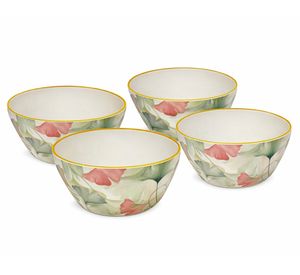 Plato Summer-Gingko diseño 12 piezas