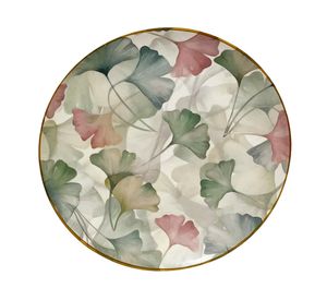 Plato 25 cm Summer-Gingko 4 unidades