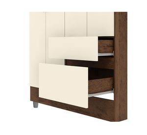 Clóset 4 puertas 2 cajones Americano