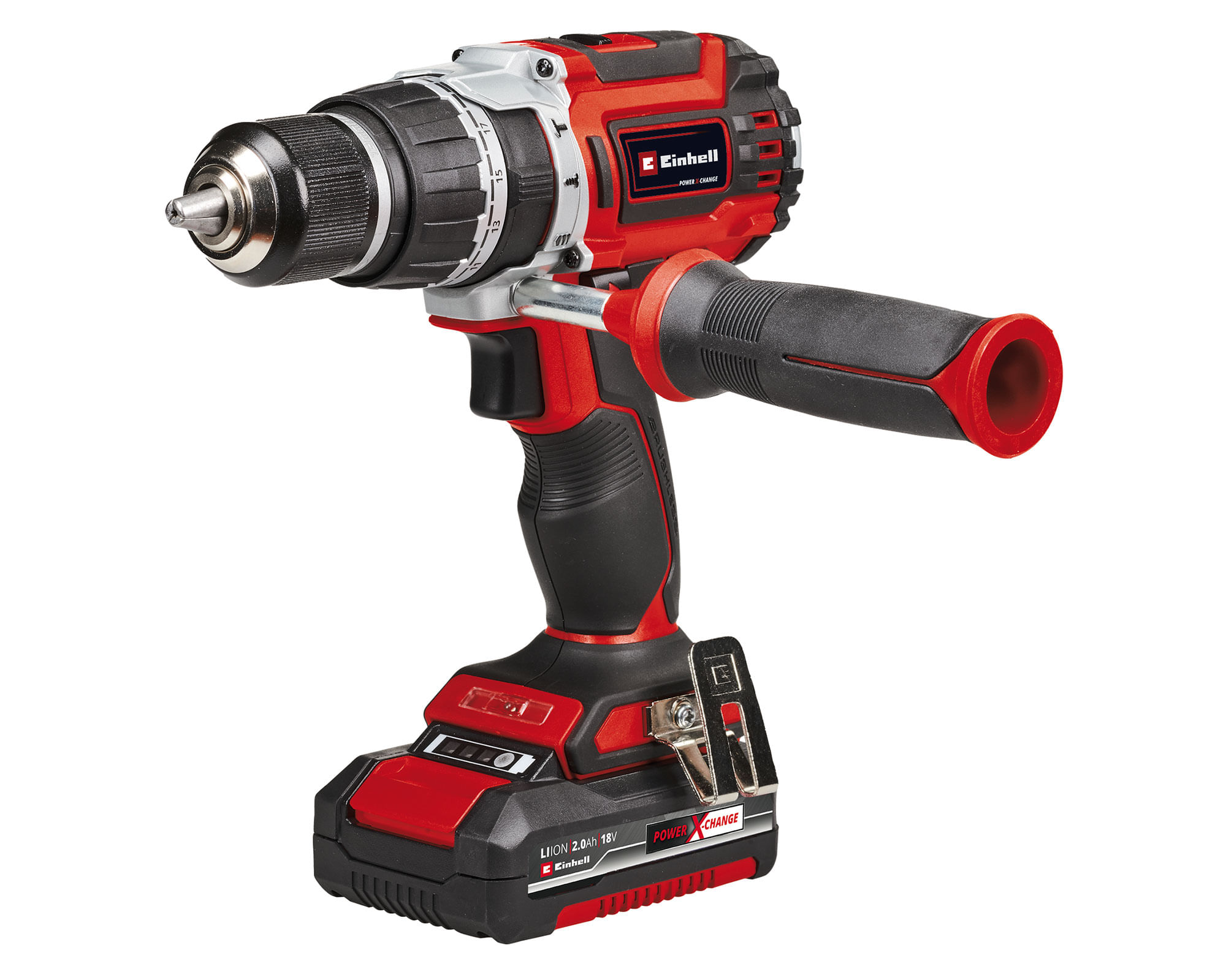 Taladro percutor inalámbrico TP-CD 18/60 Li-i BL + batería 2.0 Ah + cargador + maletín a $106.990