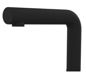 Monomando lavamanos Amalfi negro mate