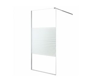 Mampara fija baño Strava blanco 190×90 cm