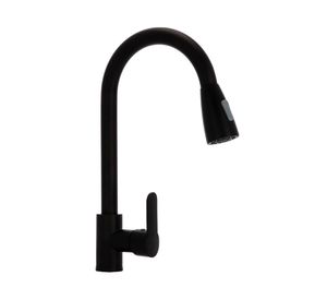 Monomando lavaplatos Veletri negro mate