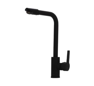 Monomando lavaplatos Maiori negro mate