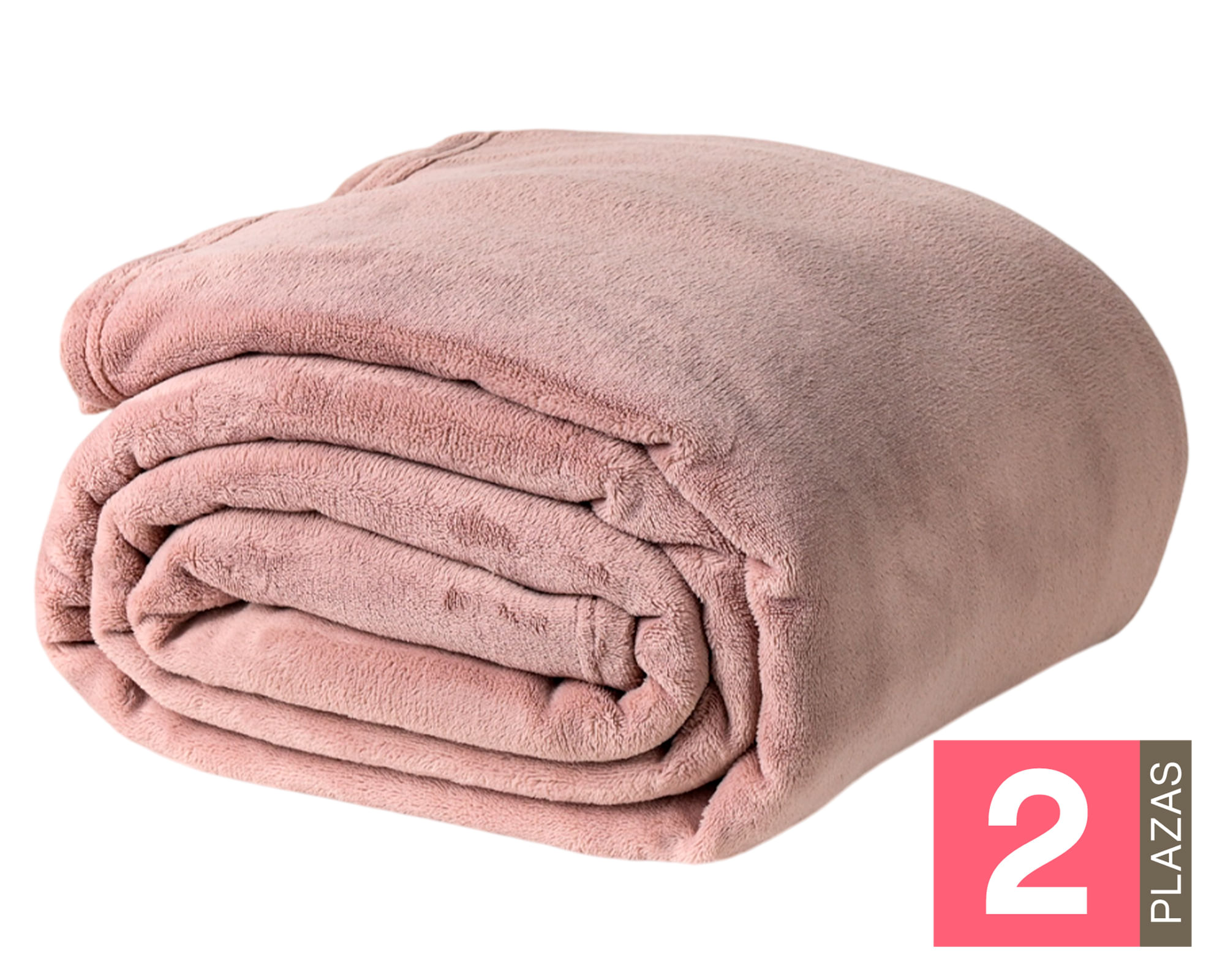 Cannon Frazada Bonded Blush rosa 2 plazas