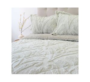 Cubrecama Jacquard beige King