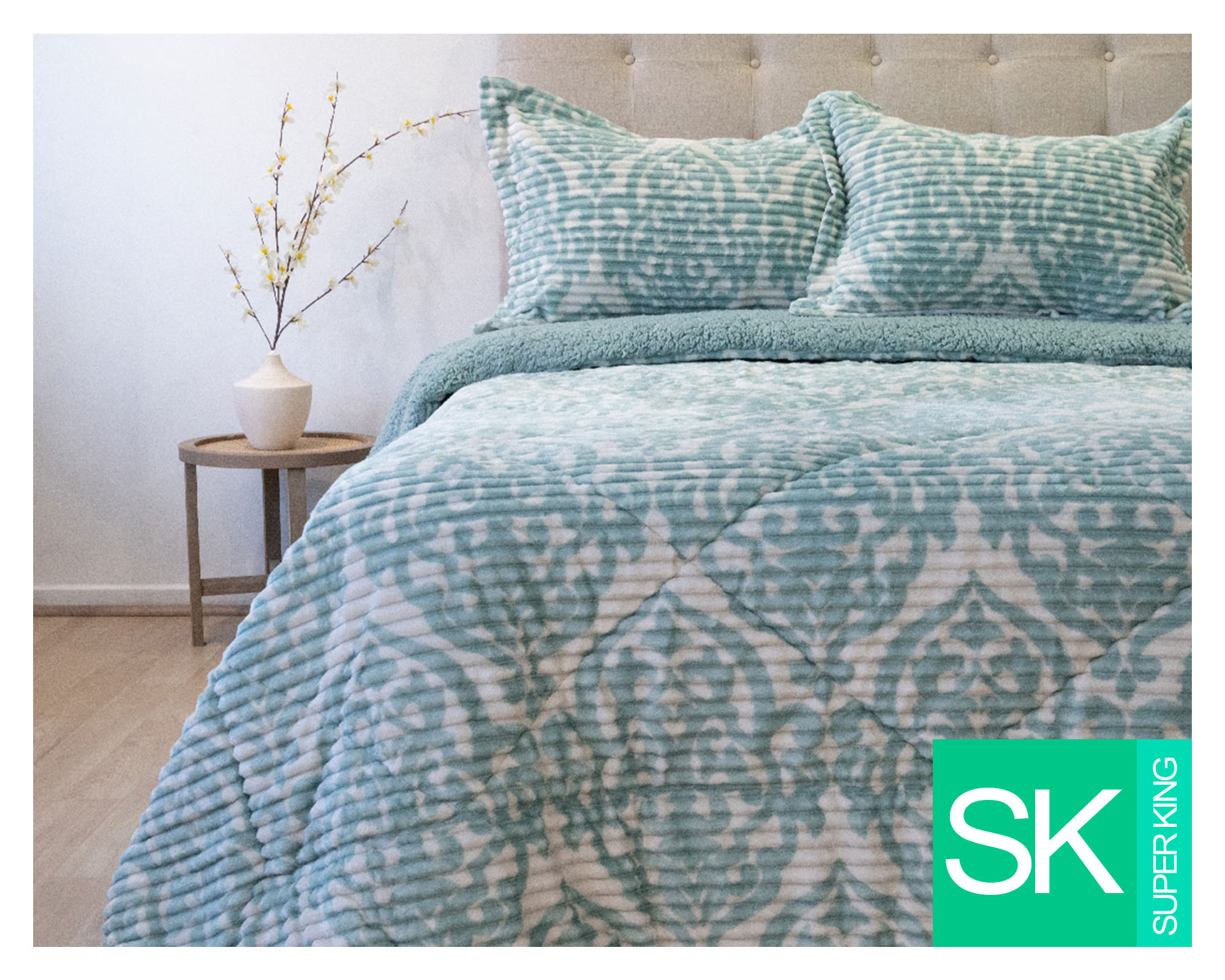 Doral Cubrecama cotelon Súper King D4