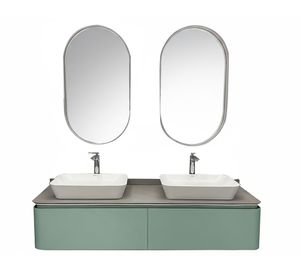 Mueble vanitorio 160 cm + espejo Elva