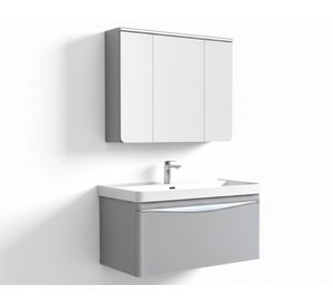 Mueble vanitorio 100,5 cm + espejo Novo