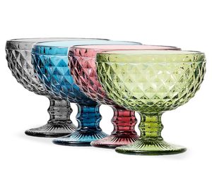 Copa postre murano 4 piezas