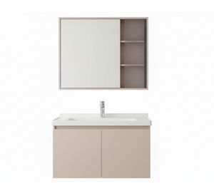 Mueble vanitorio 80,5 cm + espejo Rune