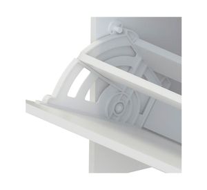 Zapateros 4 puertas Americana blanco