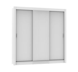 Clósets 3 puertas Monaco blanco 205x170x51 cm