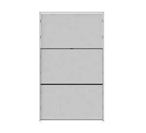 Zapateros 3 puertas Americana blanco