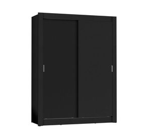 Clósets 2 puertas Denver negro 205x117x51 cm