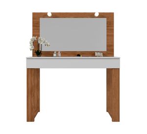 Tocadores Gala café/blanco 1 Cajón