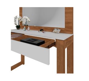 Tocadores Gala café/blanco 1 Cajón