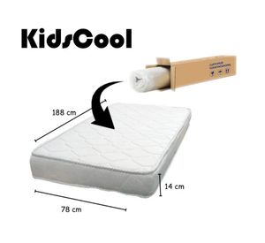 Colchón cama boxi 188x78x14 cm blanco
