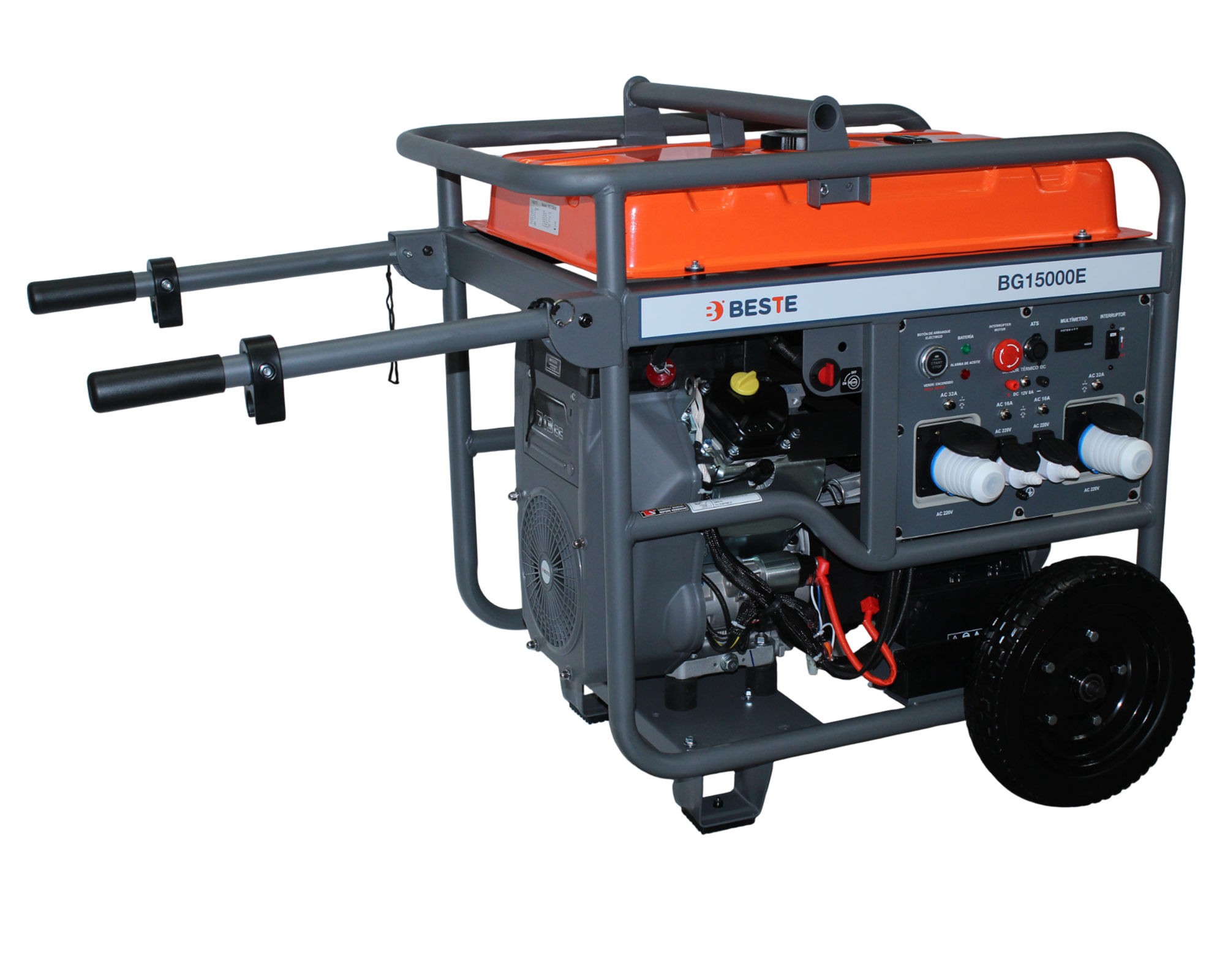 Generador a gasolina BG15000E 12000W 40 litros