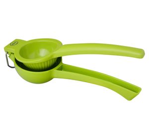 Exprimidor de limones aluminio verde