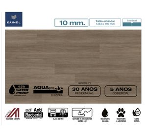 Piso flotante Aquapro Breeze 10 mm 19.3x138.3 cm 2.14 m2