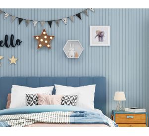 Panel Acústico celeste 240x60 cm 5.76 m2