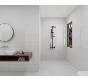 Cerámica Towel blanco 30x60 cm 1.62 m2