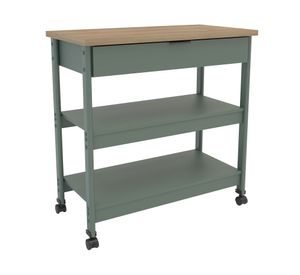 Isla cocina americana 90x86 cm Verde