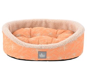 Cama chiporro estampada XL naranjo