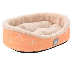 Cama chiporro estampada XL naranjo