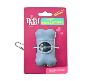 Dispensador + bolsas sanitarias azul