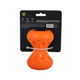 Juguete mascota caucho mancuerna Treats