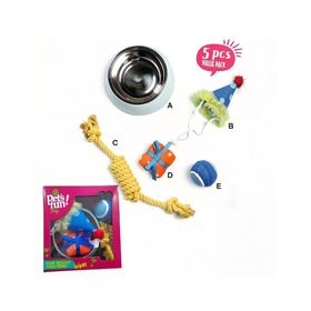 Pack regalos perro 5 un.
