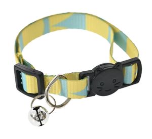 Collar gato poliéster amarillo