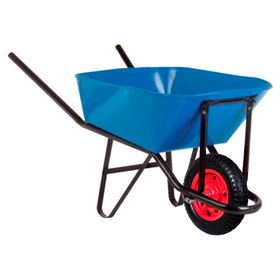 Carretilla estándar 90 lt azul