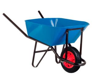 Carretilla estándar 90 lt azul