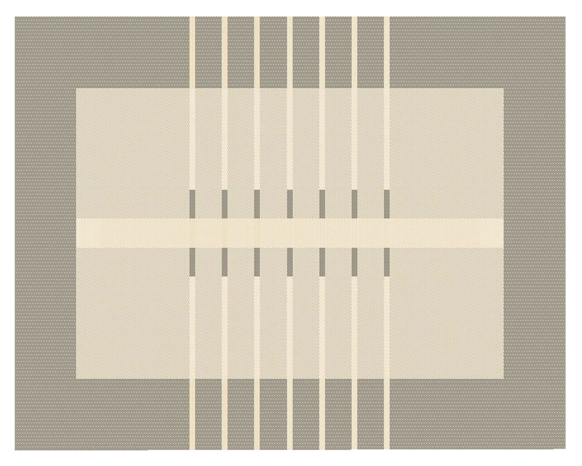 DIB Alfombra Natura 30487086 polipropileno beige 80x150 cm