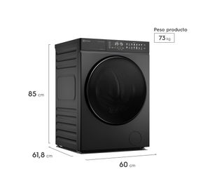 Lavadora secadora FLWD12AU carga frontal 14/8 kg onix