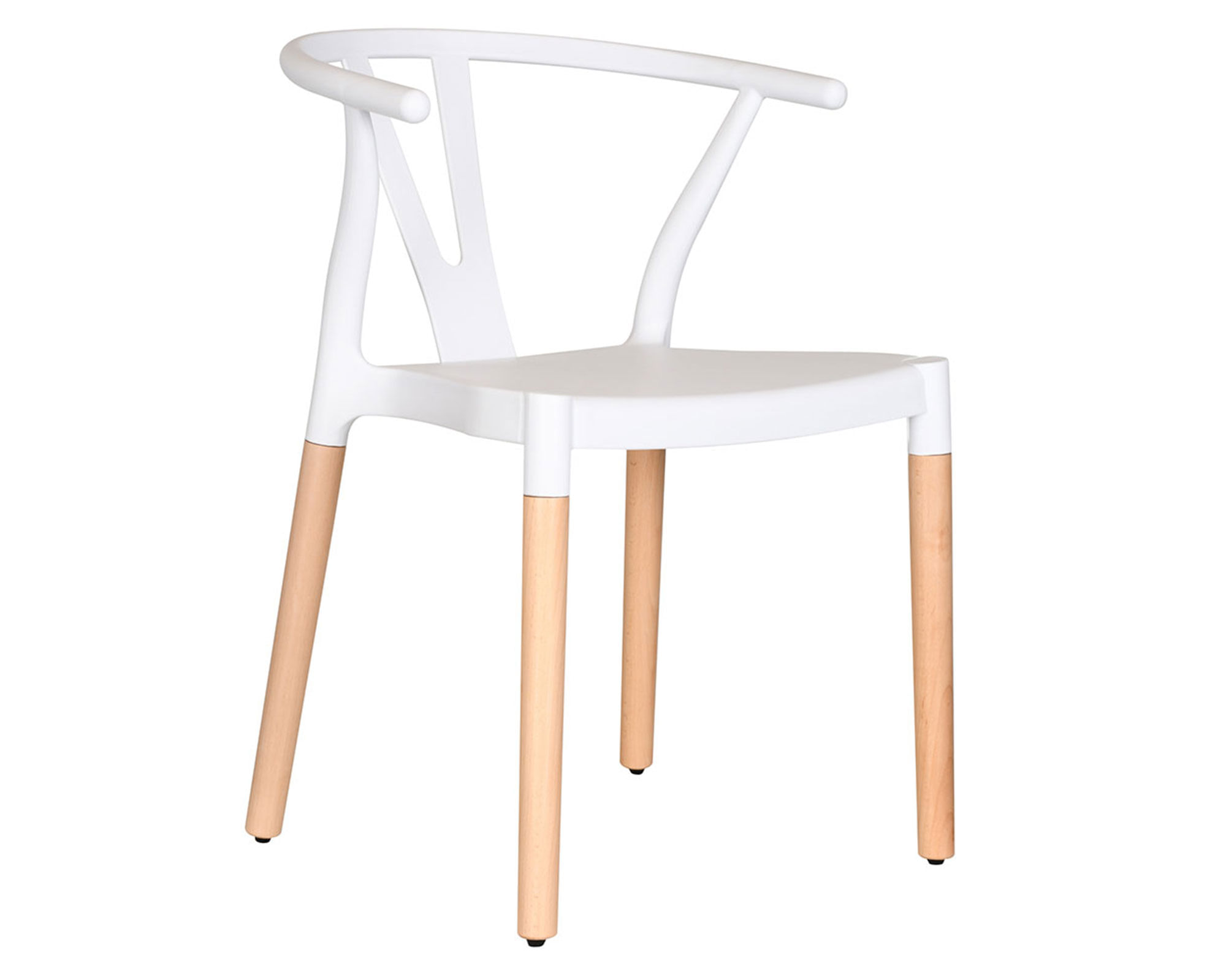 M+Design Silla PP Leia blanco