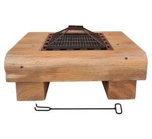 Brasero BBQ Cyclone 1 quemador café/negro