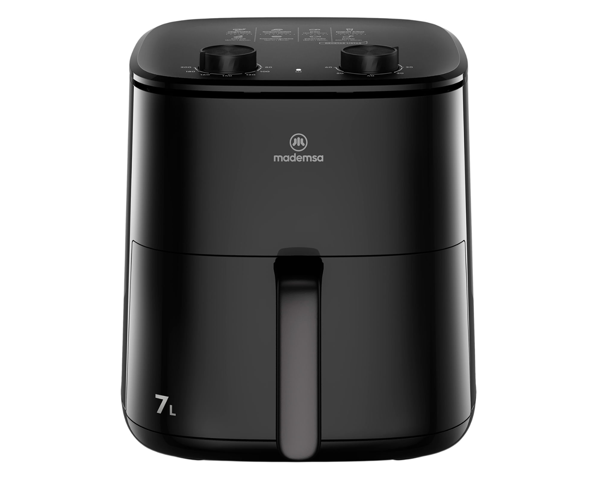 Mademsa Freidora de aire MAF70 negro 7 lt